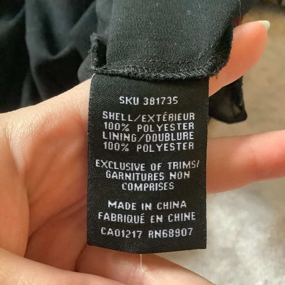 NWOT Le Château cocktail dress black and red plus size 3XL - Picture 3 of 8